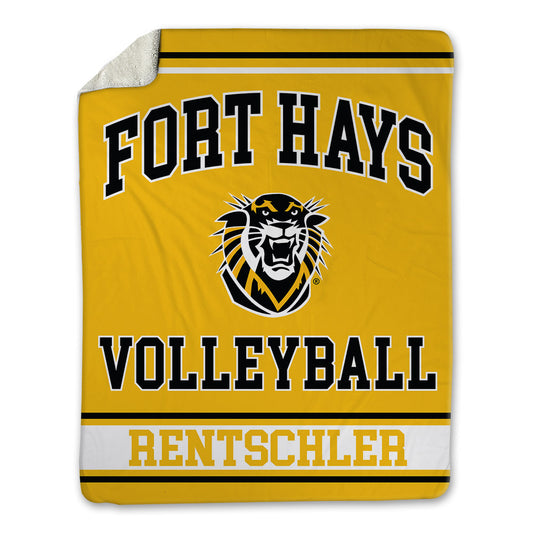 FHSU - NCAA Women's Volleyball : Tallon Rentschler - Blanket-0