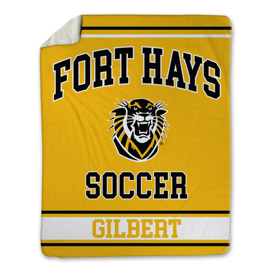 FHSU - NCAA Women's Soccer : Ally Gilbert - Blanket-0