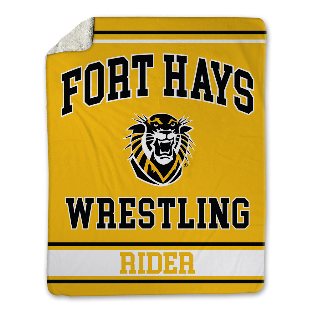 FHSU - NCAA Wrestling : Ender Rider - Blanket-0