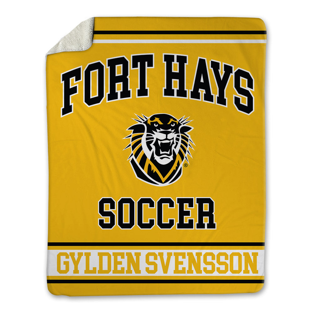 FHSU - NCAA Men's Soccer : Fabian Gylden Svensson - Blanket-0