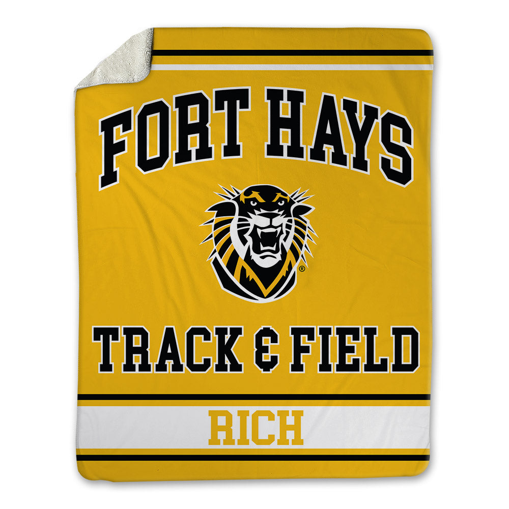 FHSU - NCAA Men's Track & Field : Spencer Rich - Blanket-0