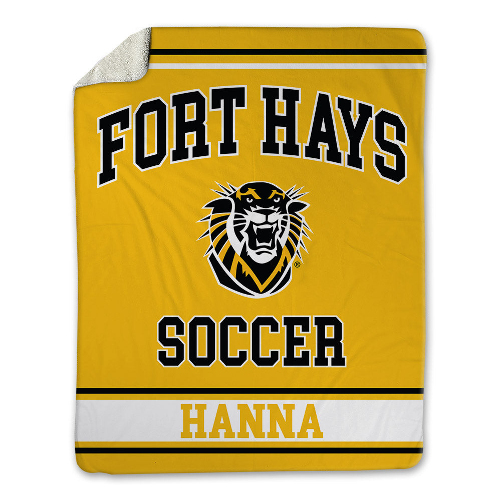 FHSU - NCAA Women's Soccer : Kiera Hanna - Blanket-0