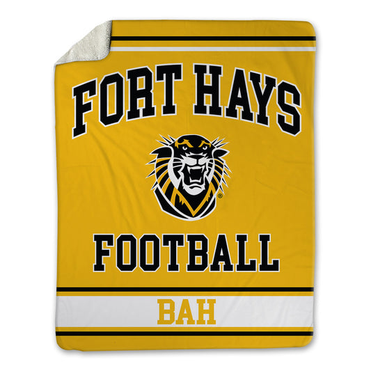 FHSU - NCAA Football : Malik Bah - Blanket-0