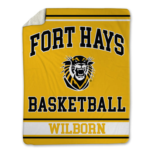 FHSU - NCAA Women's Basketball : Bailey Wilborn - Blanket-0