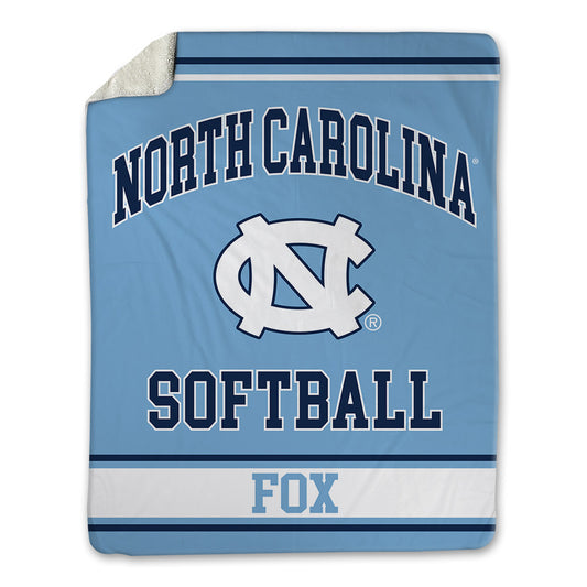 UNC - NCAA Softball : Caroline Fox - Blanket-0
