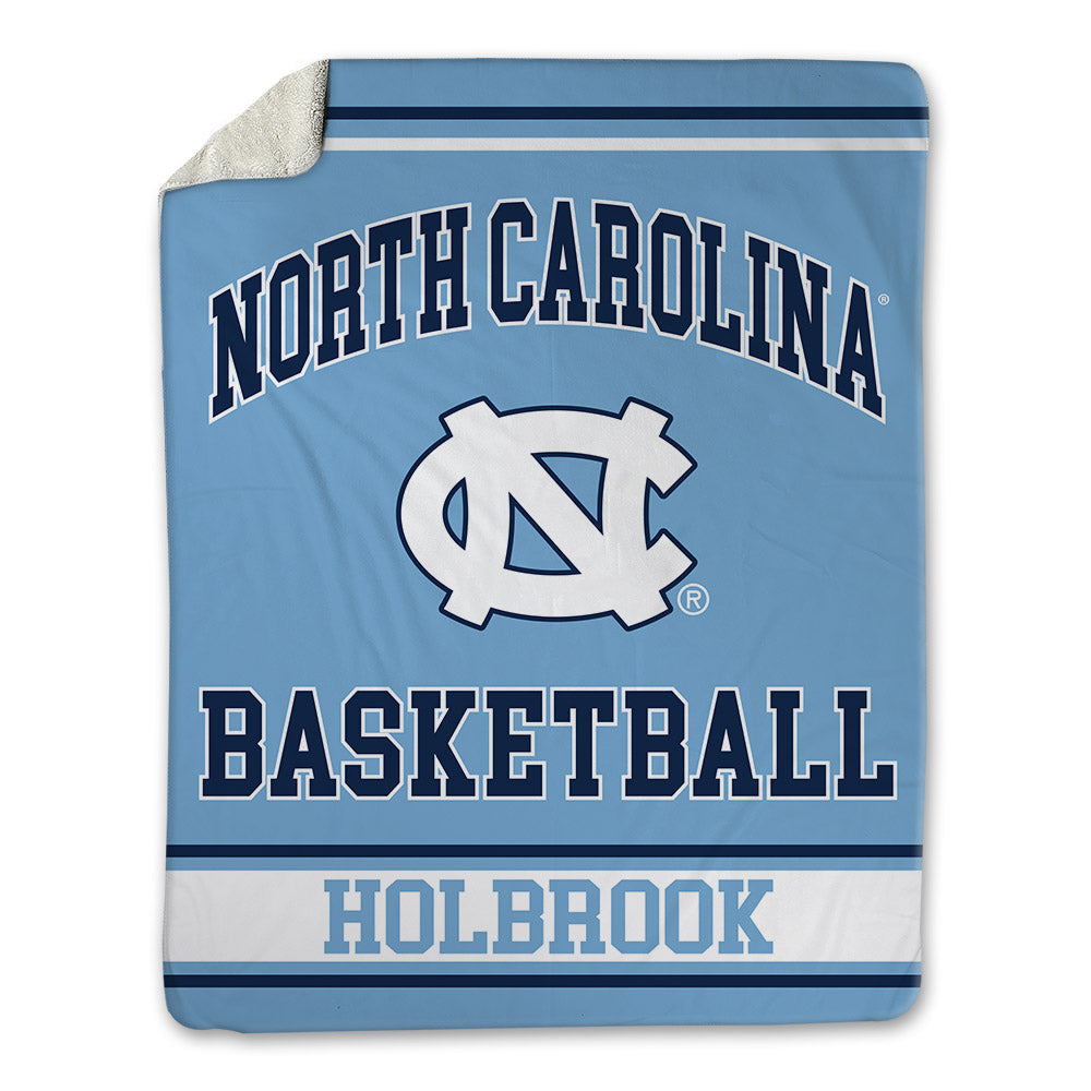 UNC - NCAA Men's Basketball : John Holbrook - Blanket-0