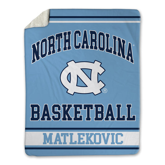 UNC - NCAA Men's Basketball : Ivan Matlekovic - Blanket-0