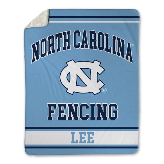 UNC - NCAA Men's Fencing : Connor Lee - Blanket-0