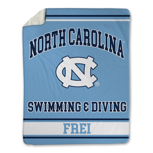 UNC - NCAA Women's Swimming & Diving : Sophia Frei - Blanket-0