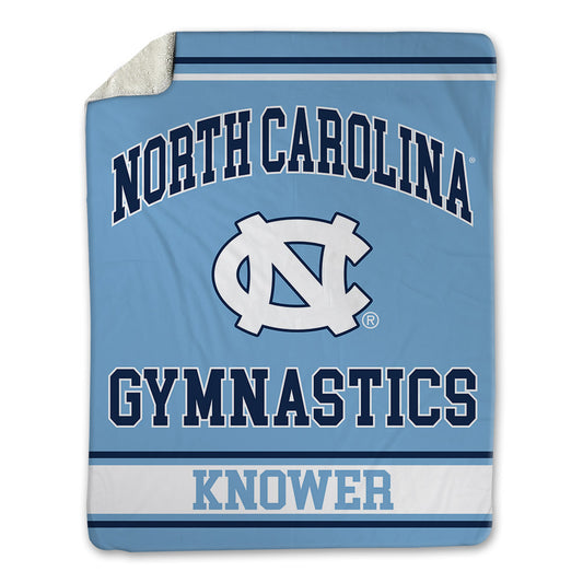 UNC - NCAA Women's Gymnastics : Julia Knower - Blanket-0