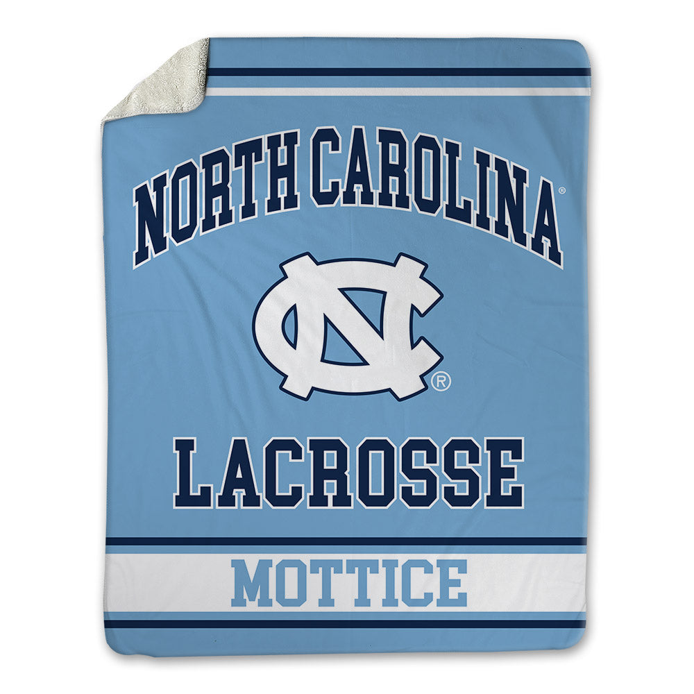 UNC - NCAA Women's Lacrosse : Kiley Mottice - Blanket-0