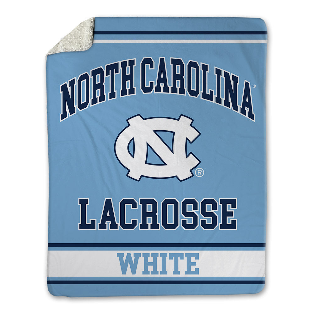 UNC - NCAA Women's Lacrosse : Marissa White - Blanket-0