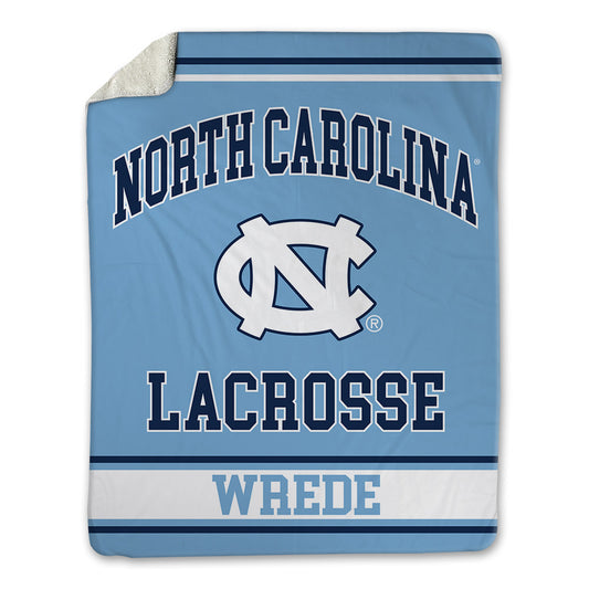 UNC - NCAA Men's Lacrosse : Matt Wrede - Blanket-0