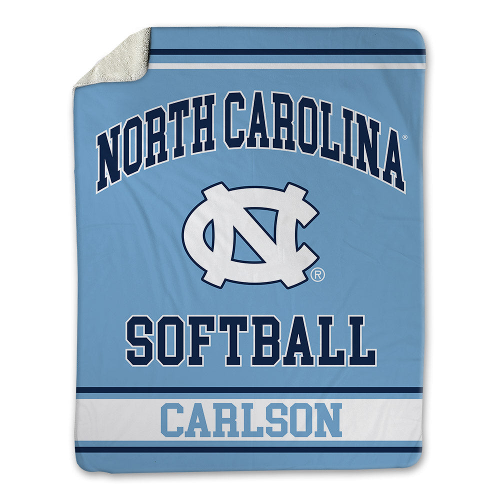 UNC - NCAA Softball : Raeghan Carlson - Blanket-0