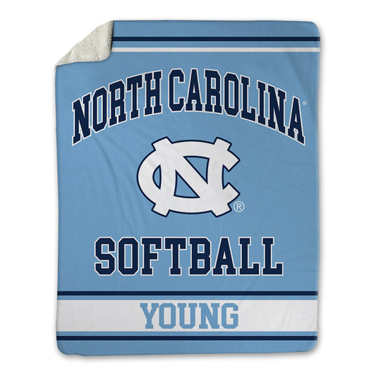 UNC - NCAA Softball : Skylar Young - Blanket-0
