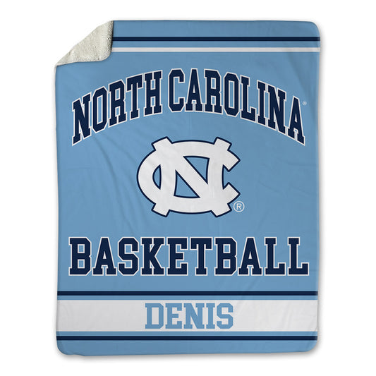 UNC - NCAA Men's Basketball : Isaiah Denis - Blanket-0