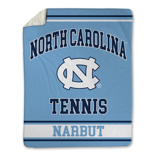 UNC - NCAA Men's Tennis : Oliver Narbut - Blanket-0