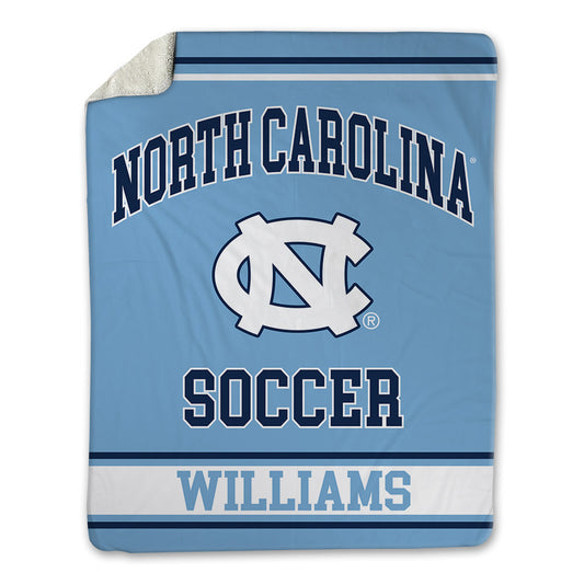 UNC - NCAA Women's Soccer : Raegan Williams - Blanket-0