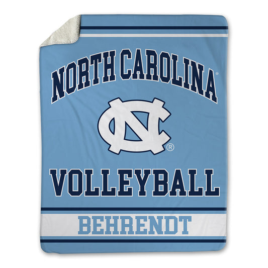 UNC - NCAA Women's Volleyball : Zoe Behrendt - Blanket-0