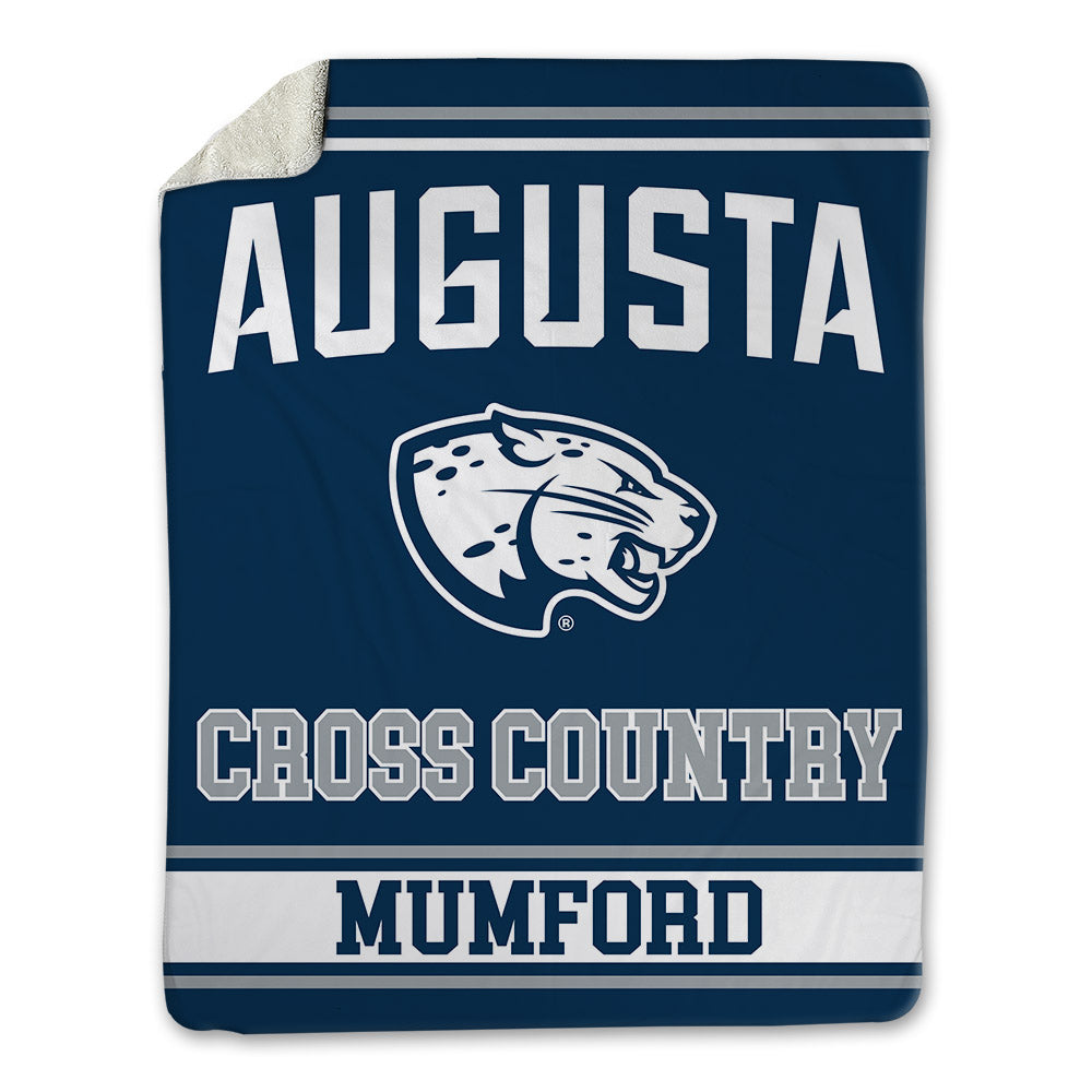 Augusta - NCAA Men's Cross Country : Connor Mumford - Blanket-0