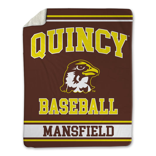 Quincy - NCAA Baseball : Payton Mansfield - Blanket-0