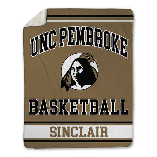 UNC Pembroke - NCAA Women's Basketball : Anastasia Sinclair - Blanket-0