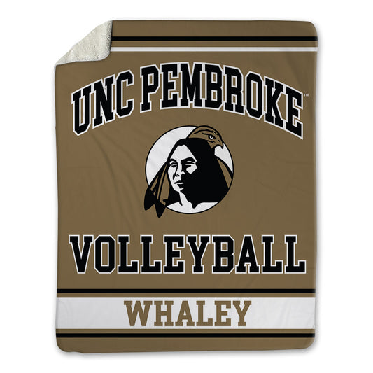 UNC Pembroke - NCAA Women's Volleyball : Savannah Whaley - Blanket-0