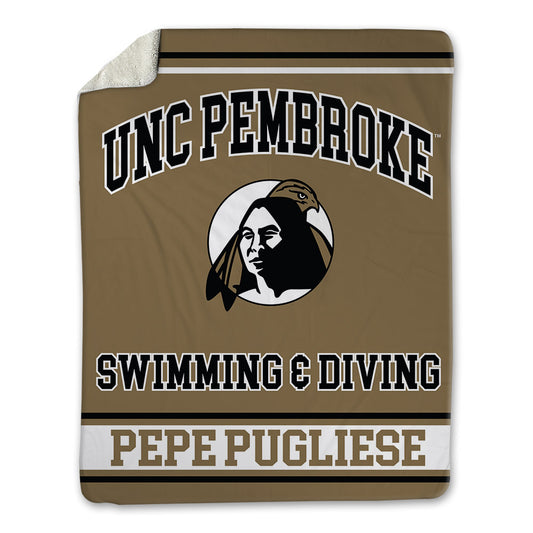 UNC Pembroke - NCAA Women's Swimming & Diving : Benedetta Pepe Pugliese - Blanket-0