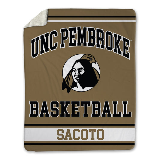 UNC Pembroke - NCAA Women's Basketball : Amanda Sacoto - Blanket-0