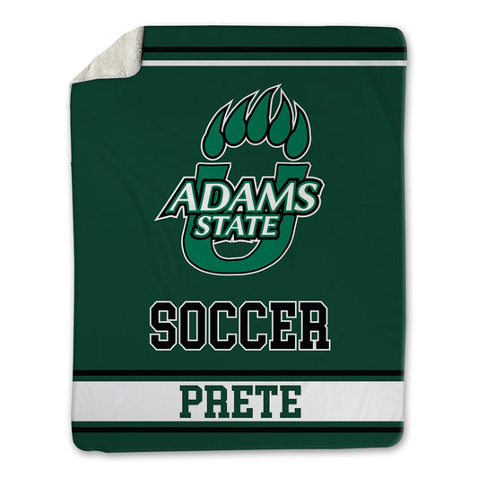 Adams State - NCAA Women's Soccer : Brianna Prete - Blanket-0