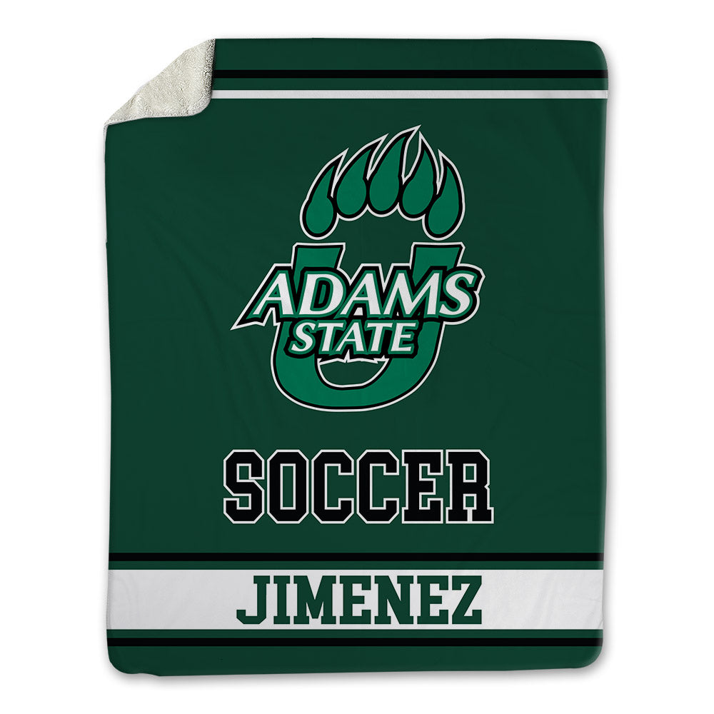 Adams State - NCAA Women's Soccer : Mariely Jimenez - Blanket-0