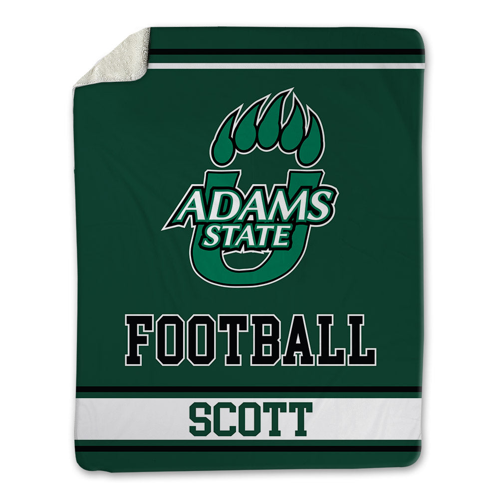 Adams State - NCAA Football : Shirley Scott - Blanket-0