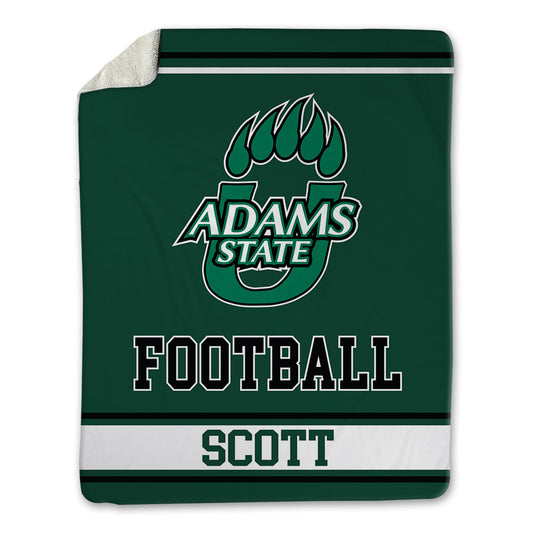Adams State - NCAA Football : Shirley Scott - Blanket-0