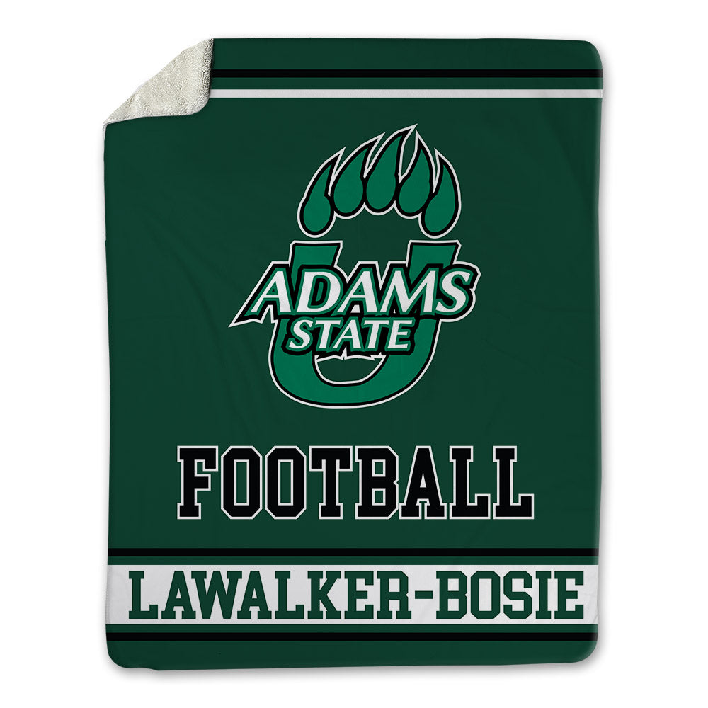 Adams State - NCAA Football : Seth LaWalker-Bosie - Blanket-0