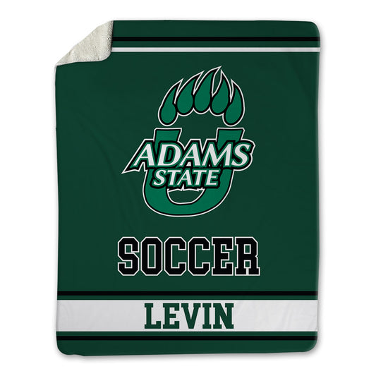 Adams State - NCAA Women's Soccer : Denali Levin - Blanket-0
