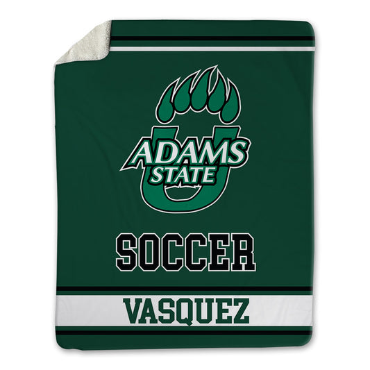 Adams State - NCAA Men's Soccer : Daniel Vasquez - Blanket-0