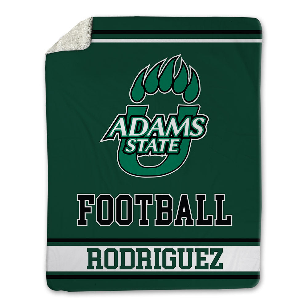 Adams State - NCAA Football : Benji Rodriguez - Blanket-0