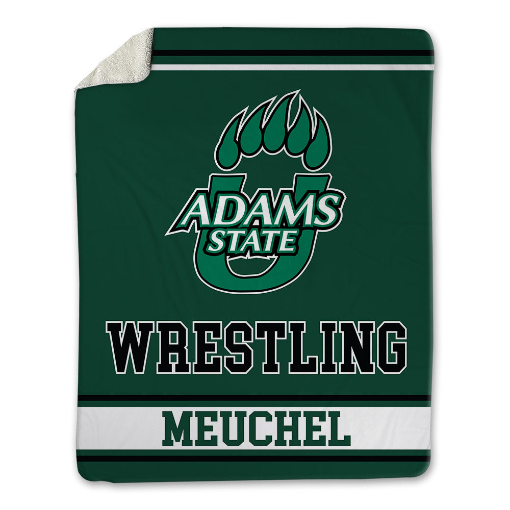 Adams State - NCAA Wrestling : Cale Meuchel - Blanket-0