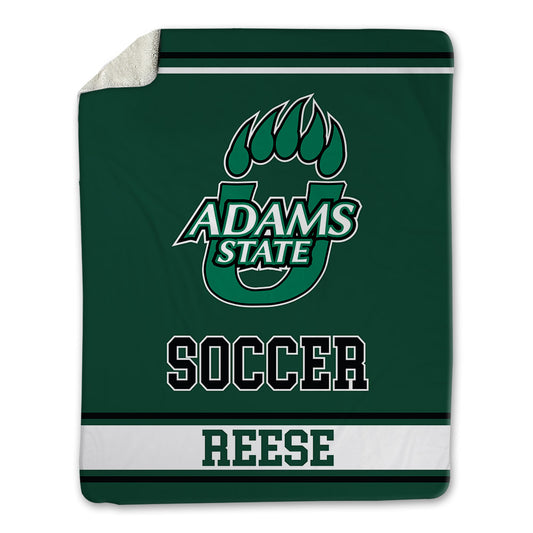 Adams State - NCAA Men's Soccer : Kaidin Reese - Blanket-0