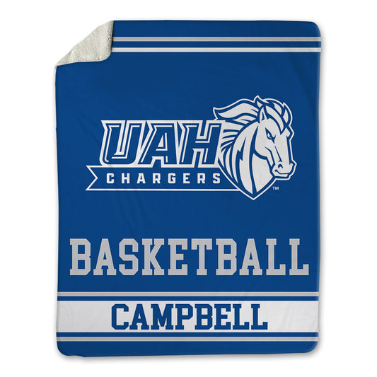 UAH - NCAA Men's Basketball : Blake Campbell - Blanket-0