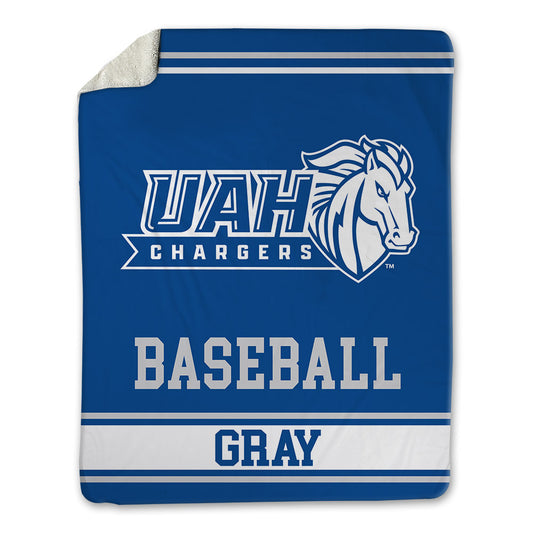 UAH - NCAA Baseball : Jase Gray - Blanket-0