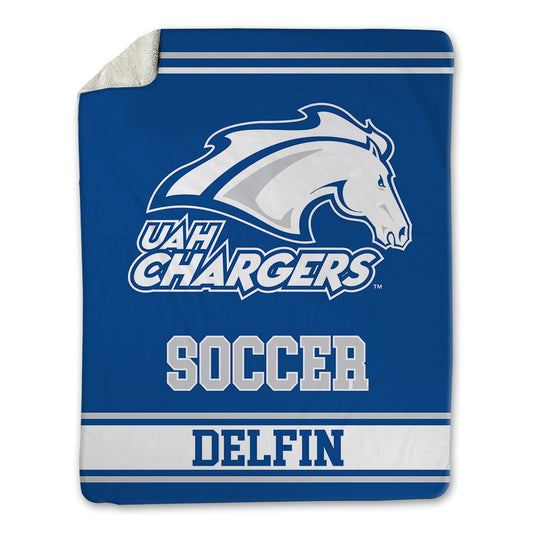 UAH - NCAA Women's Soccer : Mariela Delfin - Blanket-0