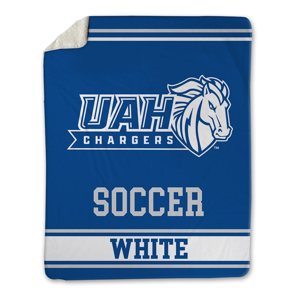UAH - NCAA Women's Soccer : Michelle White - Blanket-0