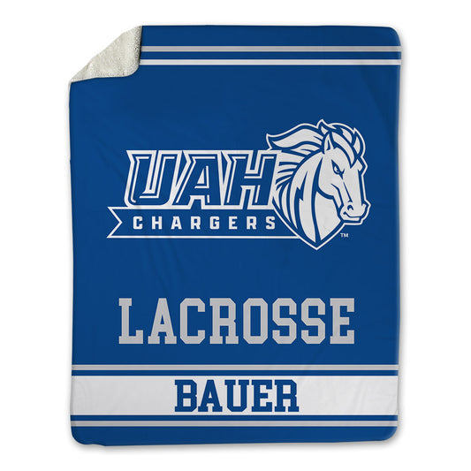 UAH - NCAA Men's Lacrosse : Andrew Bauer - Blanket-0