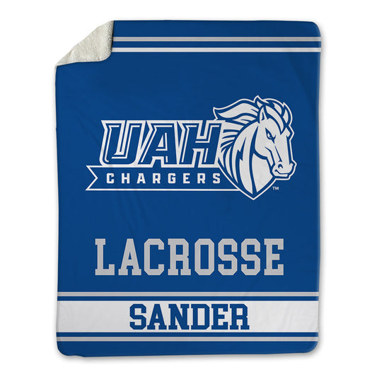 UAH - NCAA Men's Lacrosse : Jake Sander - Blanket-0