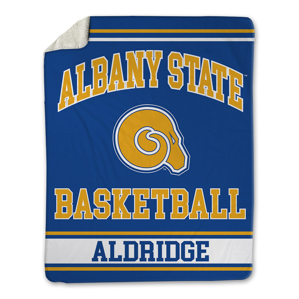 Albany State - NCAA Men's Basketball : G'Shan Aldridge - Blanket-0