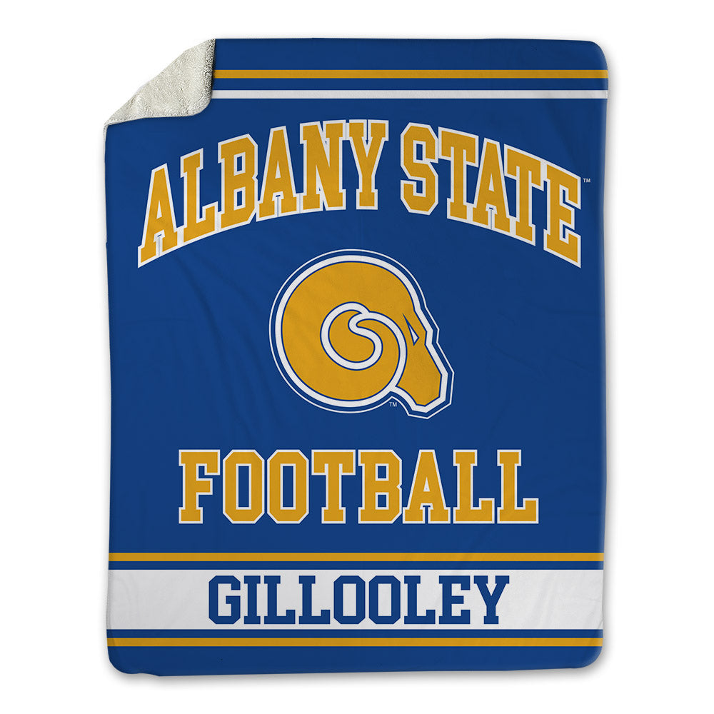 Albany State - NCAA Football : Garrett Gillooley - Blanket-0