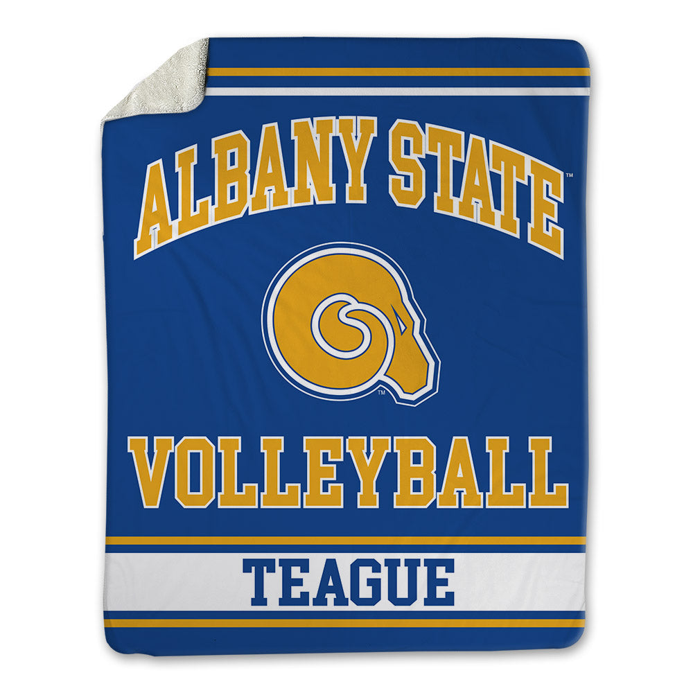 Albany State - NCAA Women's Volleyball : Josiya Teague - Blanket-0