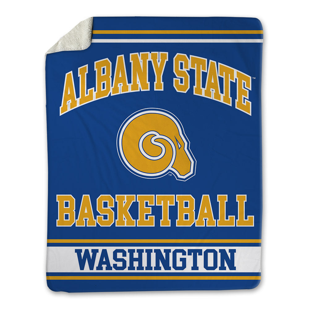 Albany State - NCAA Women's Basketball : Quantrese Washington - Blanket-0