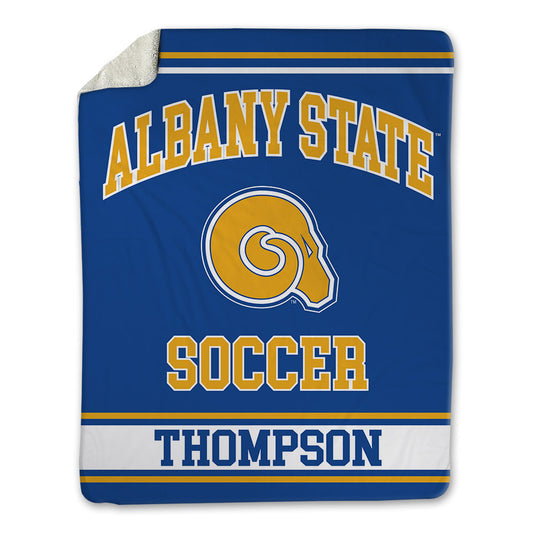 Albany State - NCAA Women's Soccer : Jada Thompson - Blanket-0
